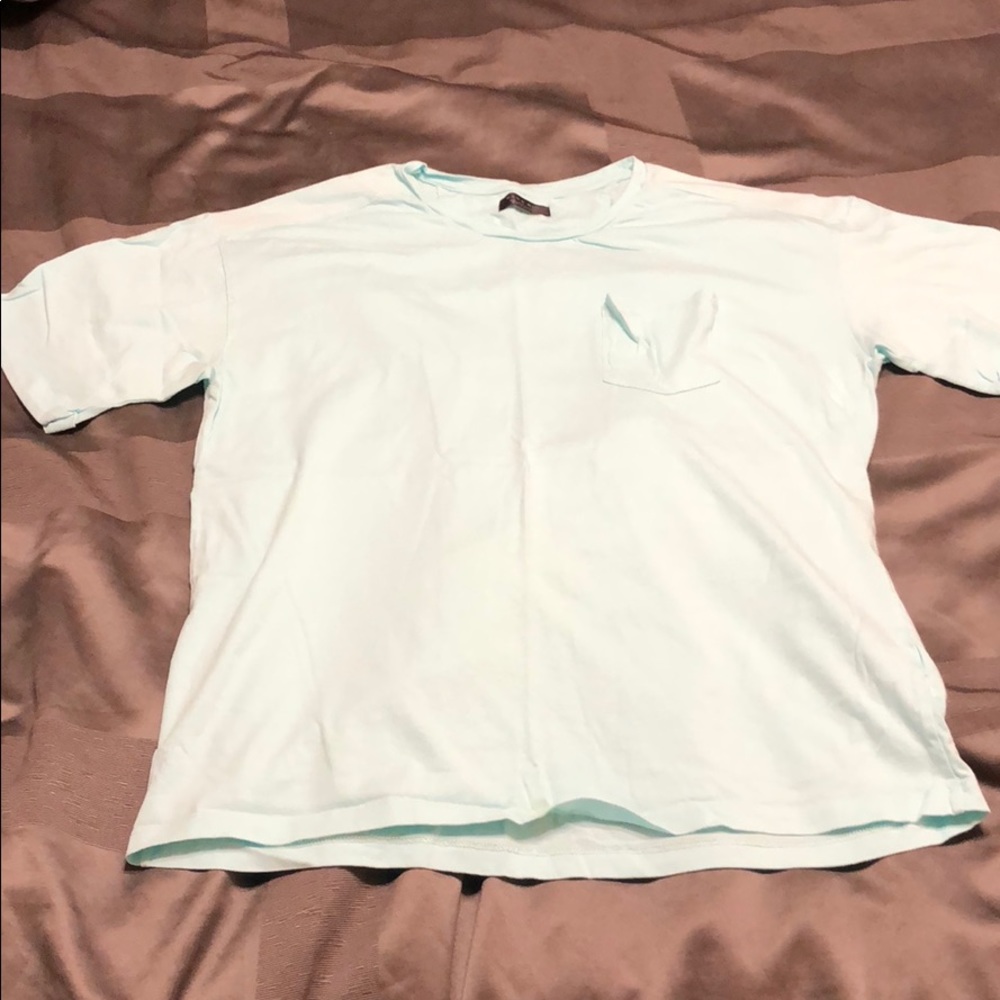 Zara Man Teal Tee Shirt